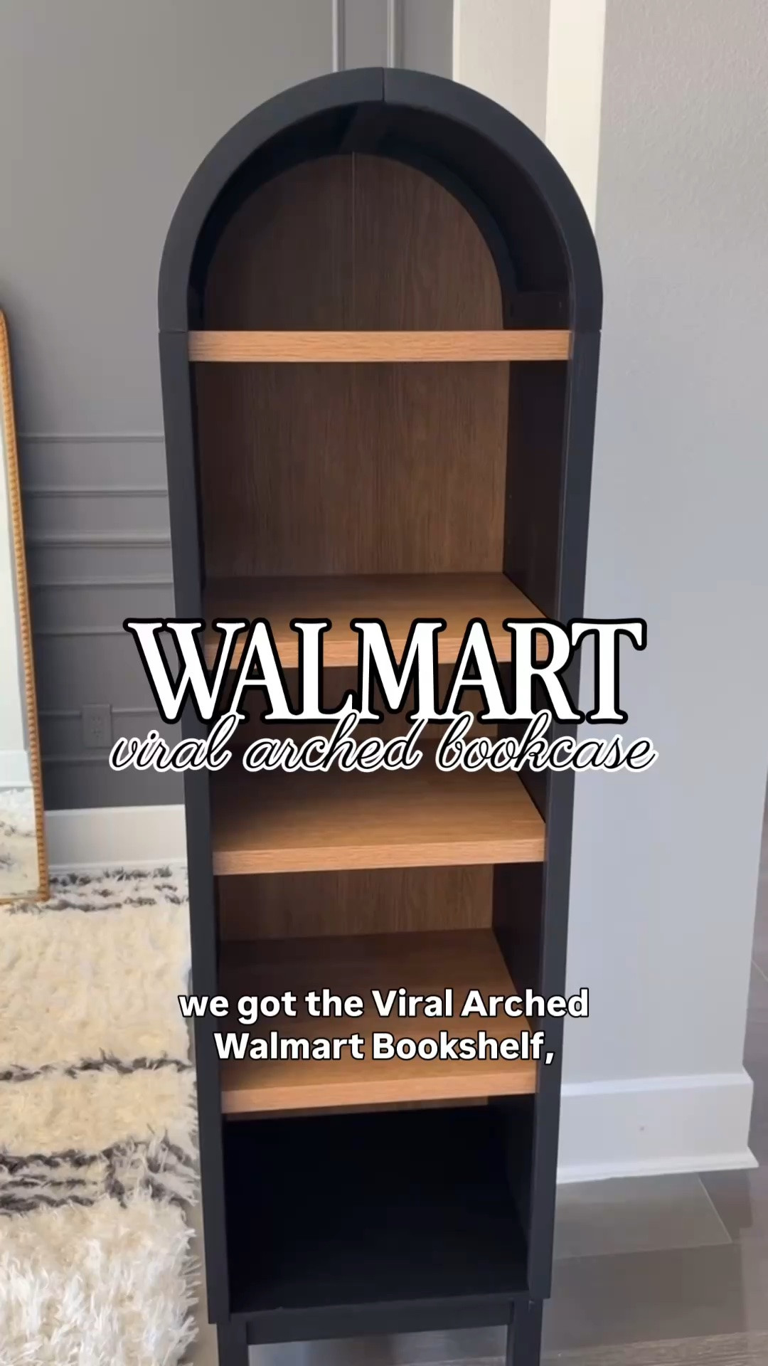 Viral arched bookshelf from Walmart!

#LTKootd #LTKSaleAlert #LTKHome