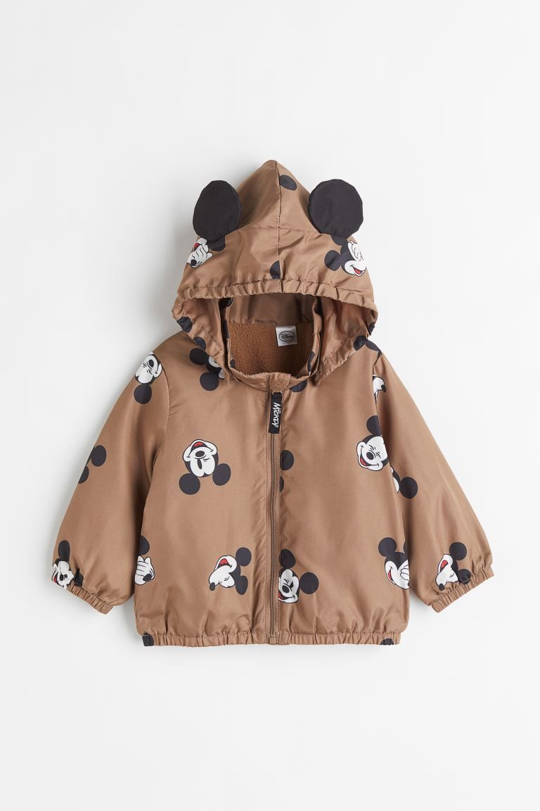Hooded Patterned Jacket | H&M (US + CA)