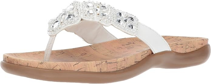 Kenneth Cole REACTION Women's Glam-athon Thong Sandal | Amazon (US)