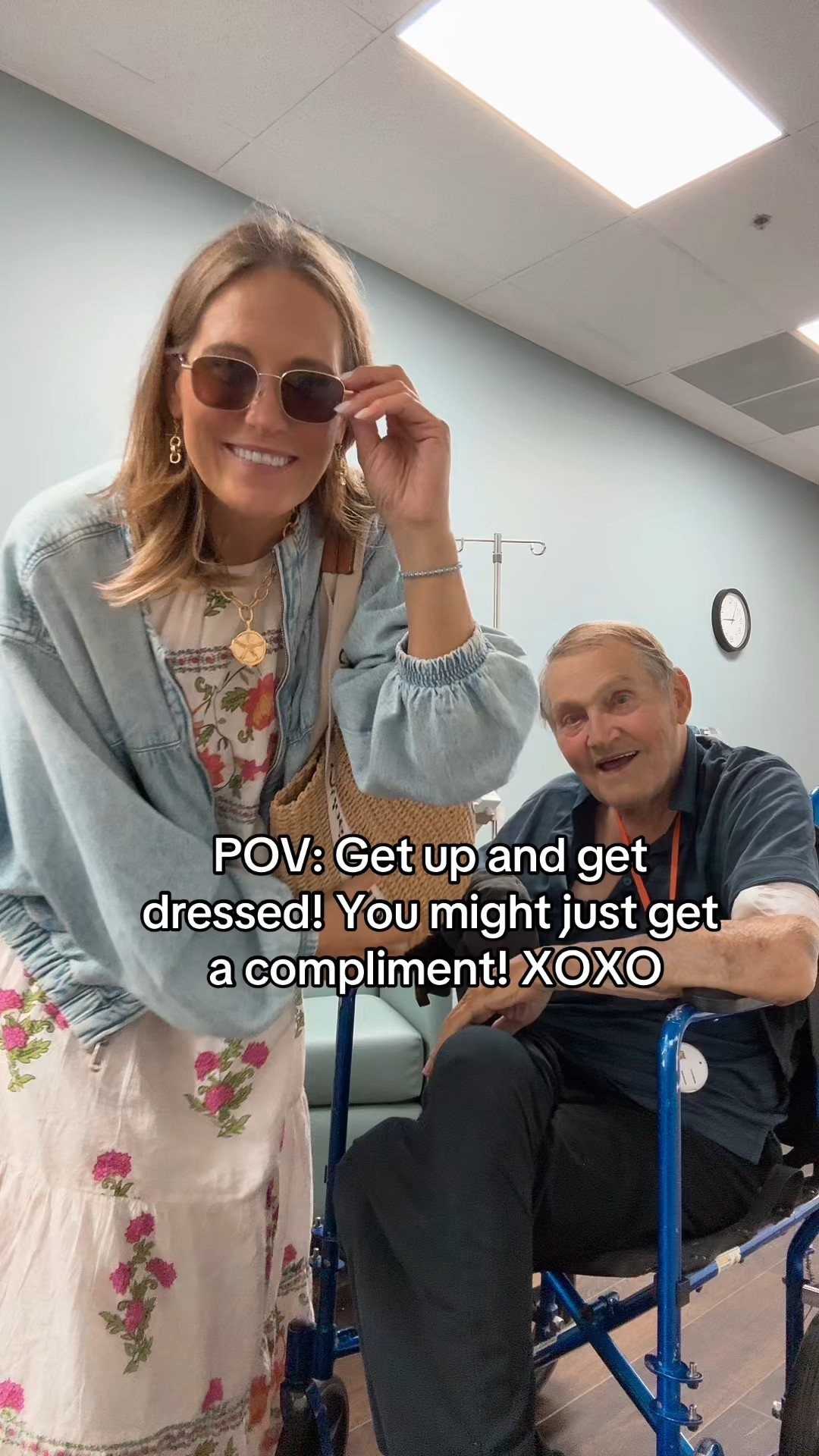 Take my advice!!!  I didn’t really feel like getting dressed today to just take dad to dialysis and an appointment because I was sick the past few days, but you know what? I did and I feel even better than before!!  And I got a compliment. 
Hewd to our link in bio for this best selling dress and denim jacket. Go to our LTK!! 
#ootd
#caregiver


#LTKStyleTip #LTKFindsUnder100 #LTKOver40