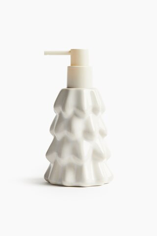 H & M - Fir tree-shaped soap dispenser - White | H&M (UK, MY, IN, SG, PH, TW, HK)