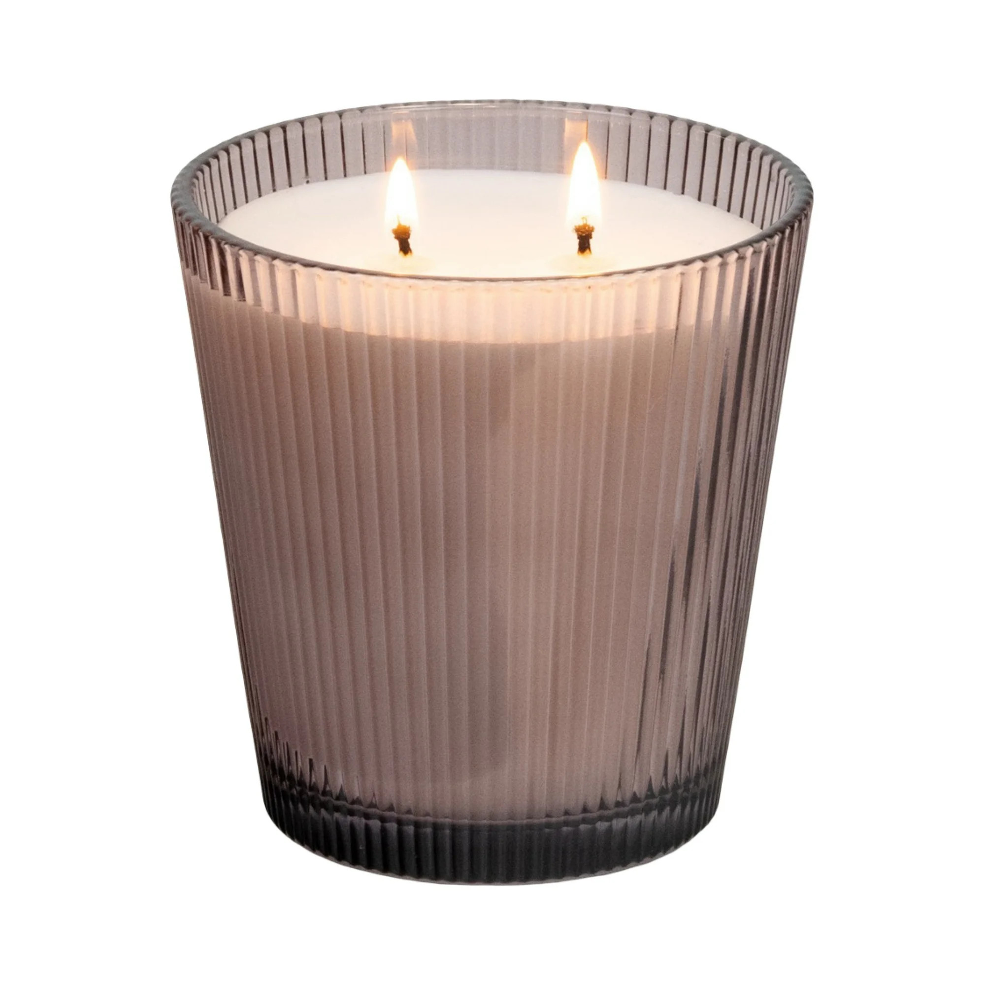 Better Homes & Gardens Fine Fragrance Collection, Flower Burst Scented 2-Wick 16 oz. Ribbed Jar C... | Walmart (US)