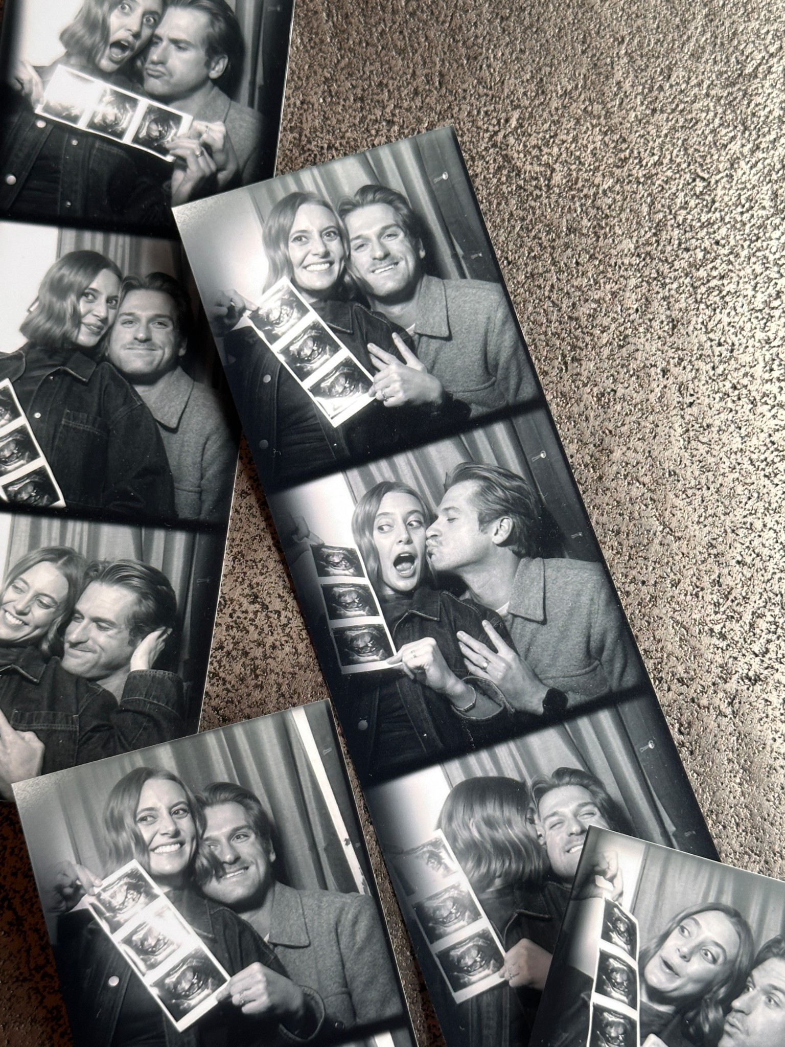 Baby announcement idea🖤🎞️📸