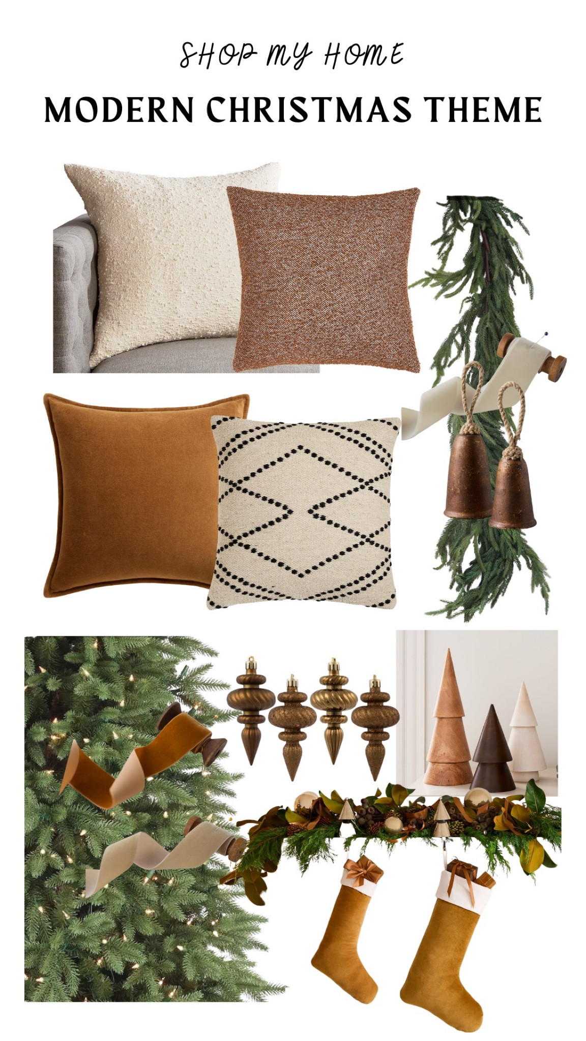 My Christmas decor mood board using warm neutrals. 
#neutralchristmasdecor #christmasdecorating #neutralhome #christmasdecor 

#LTKSeasonal #LTKHoliday #LTKhome