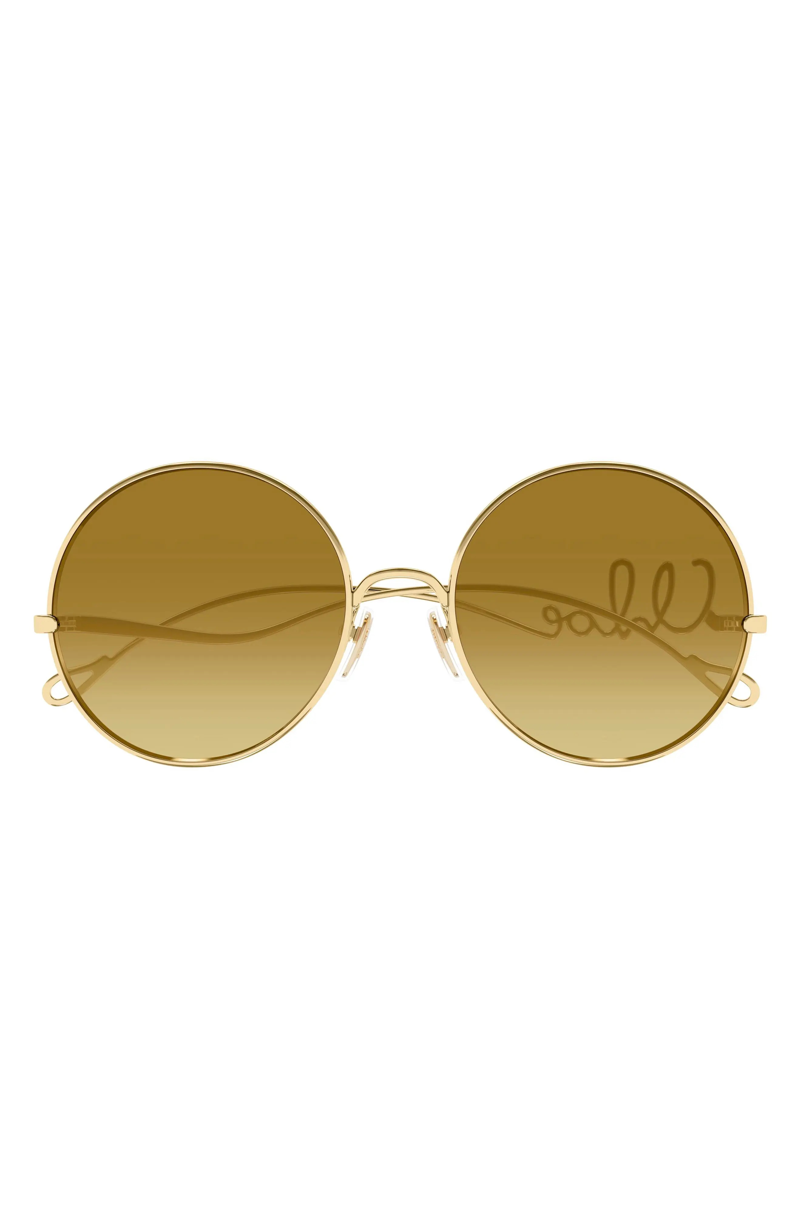56mm Gradient Round Sunglasses (Women) | Nordstrom | Nordstrom