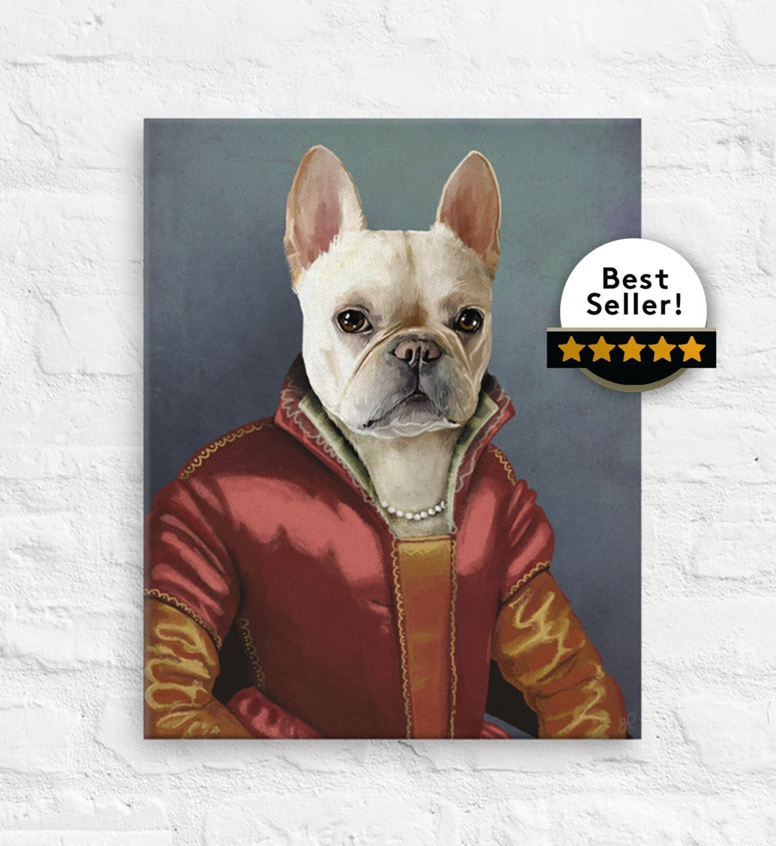 Royal Pet Portrait Custom Pet Portrait pet portrait Regal | Etsy | Etsy (US)