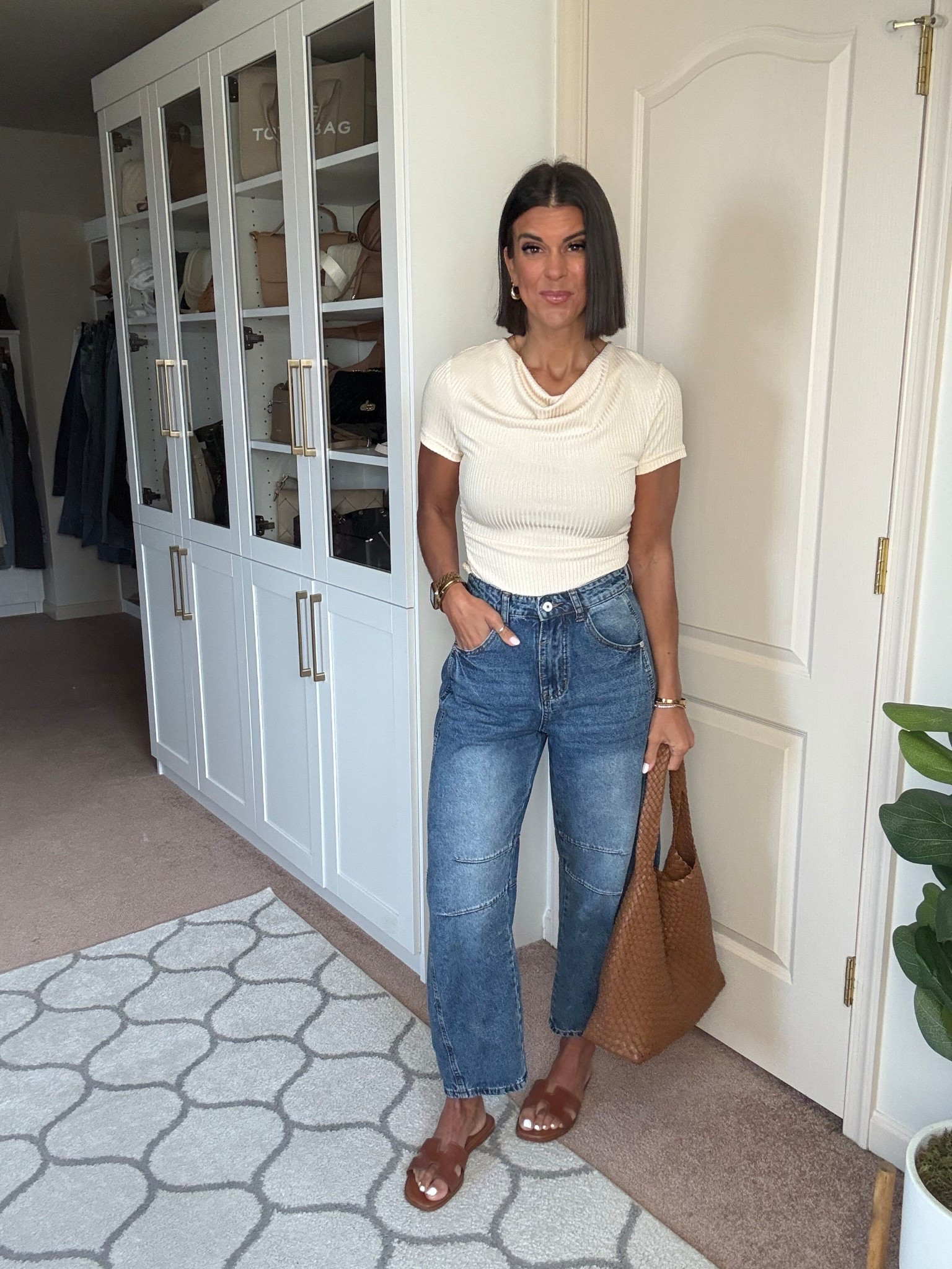 Size small in top size 2 in jeans 

#LTKSeasonal