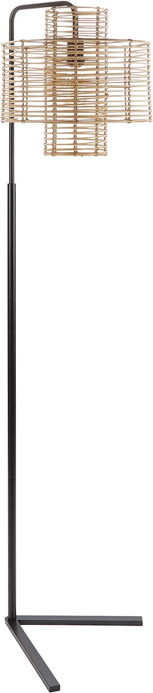 Silverwood CPLF1267E Modern Floor Lamp, Black and Tan | Amazon (US)