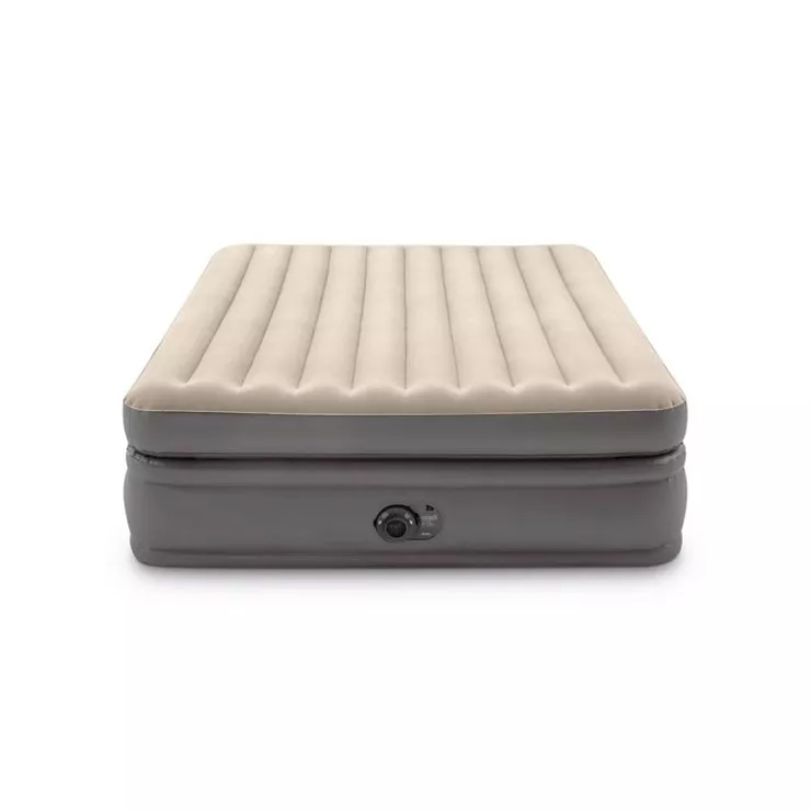 Intex Raised Comfort Pillowtop 20 Queen Air Mattress With Built In Pump :  Target