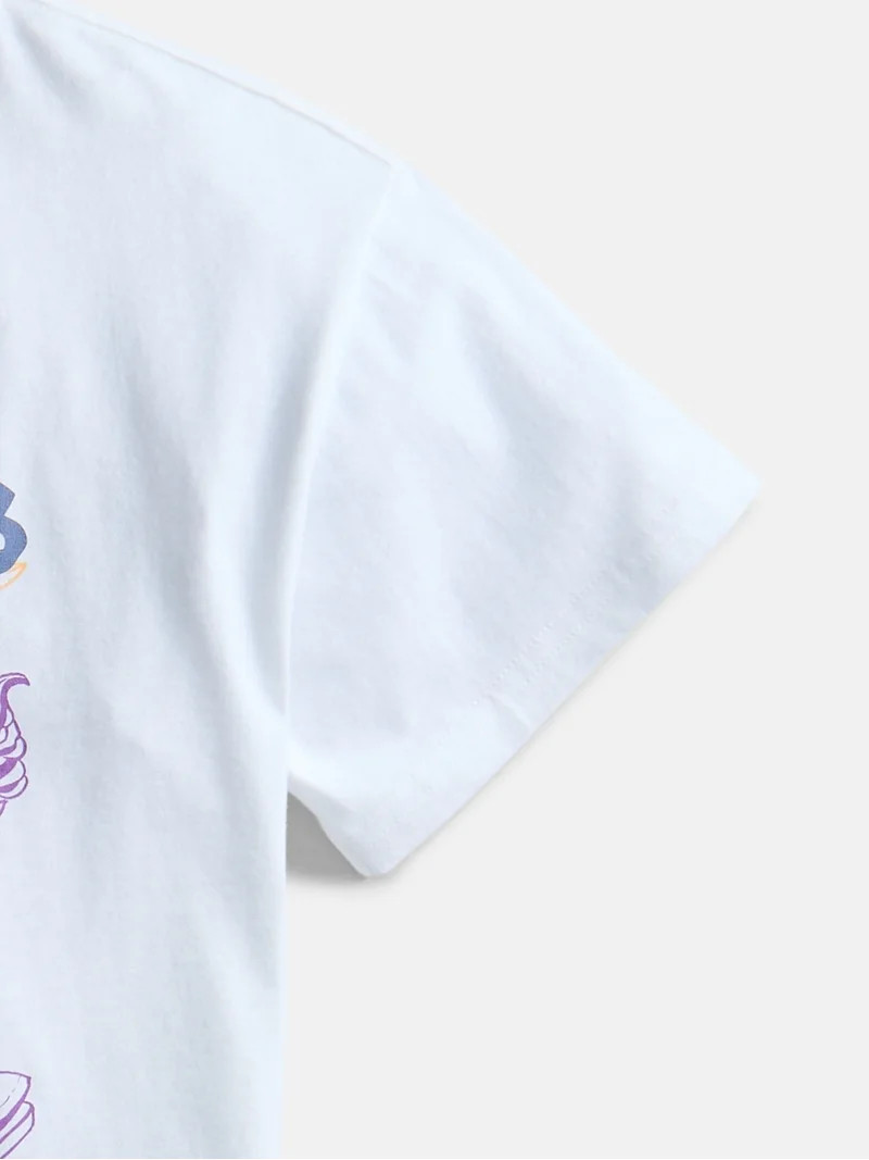 Weekend Academy Girls Graphic Cotton Tee with Short Sleeves, Sizes 4-18 | Walmart (US)