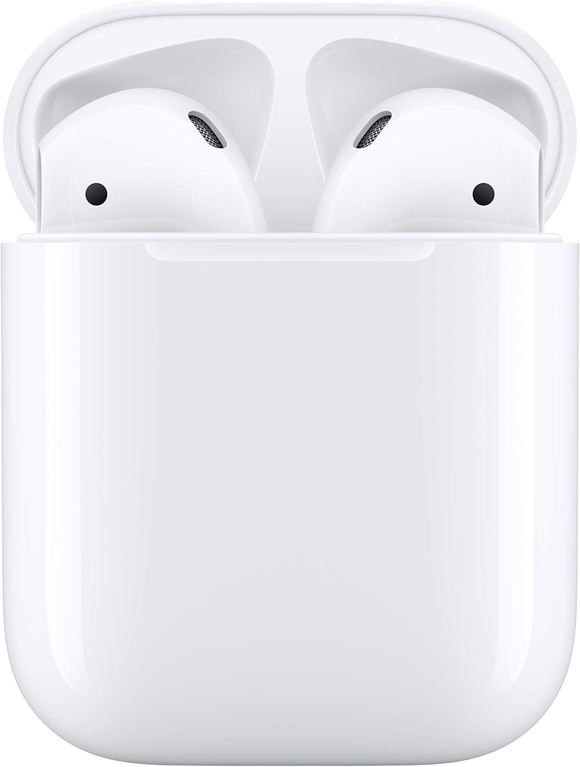 Apple AirPods (2nd Generation) Wireless Ear Buds, Bluetooth Headphones with Lightning Charging Ca... | Amazon (US)