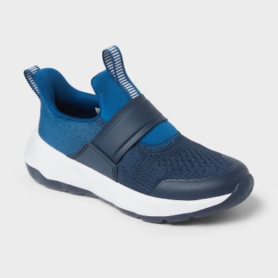 Kids' Dillon Slip-On Performance Sneakers - All In Motion™ Navy Blue 6 | Target