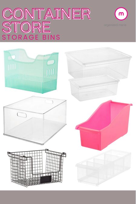 Check out these storage bins from the Container Store!

#LTKfamily #LTKhome #LTKFind