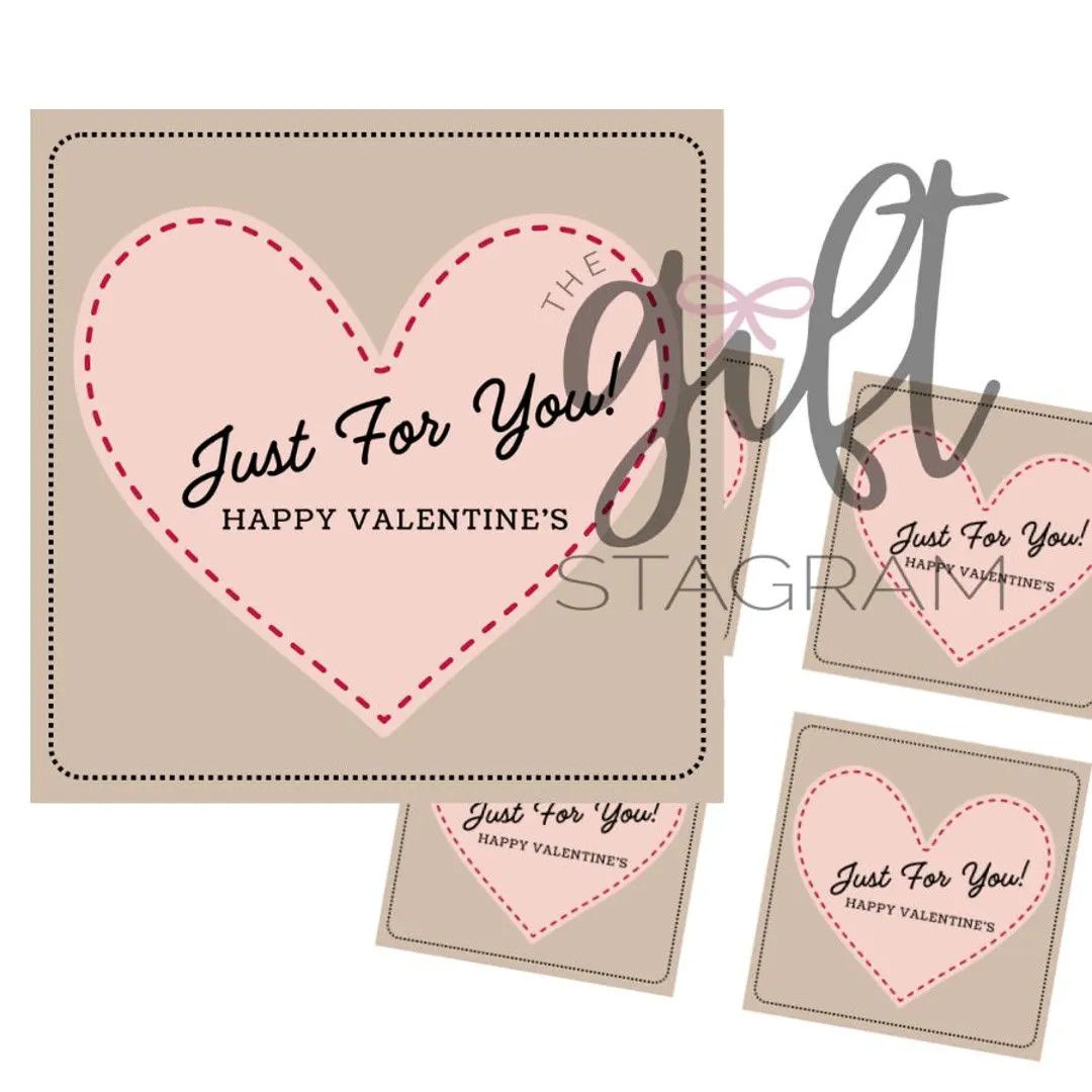 Just For You! Happy Valentine's | Valentine's Gift Ideas For Him | Happy Valentine's Day | Valent... | Etsy (US)