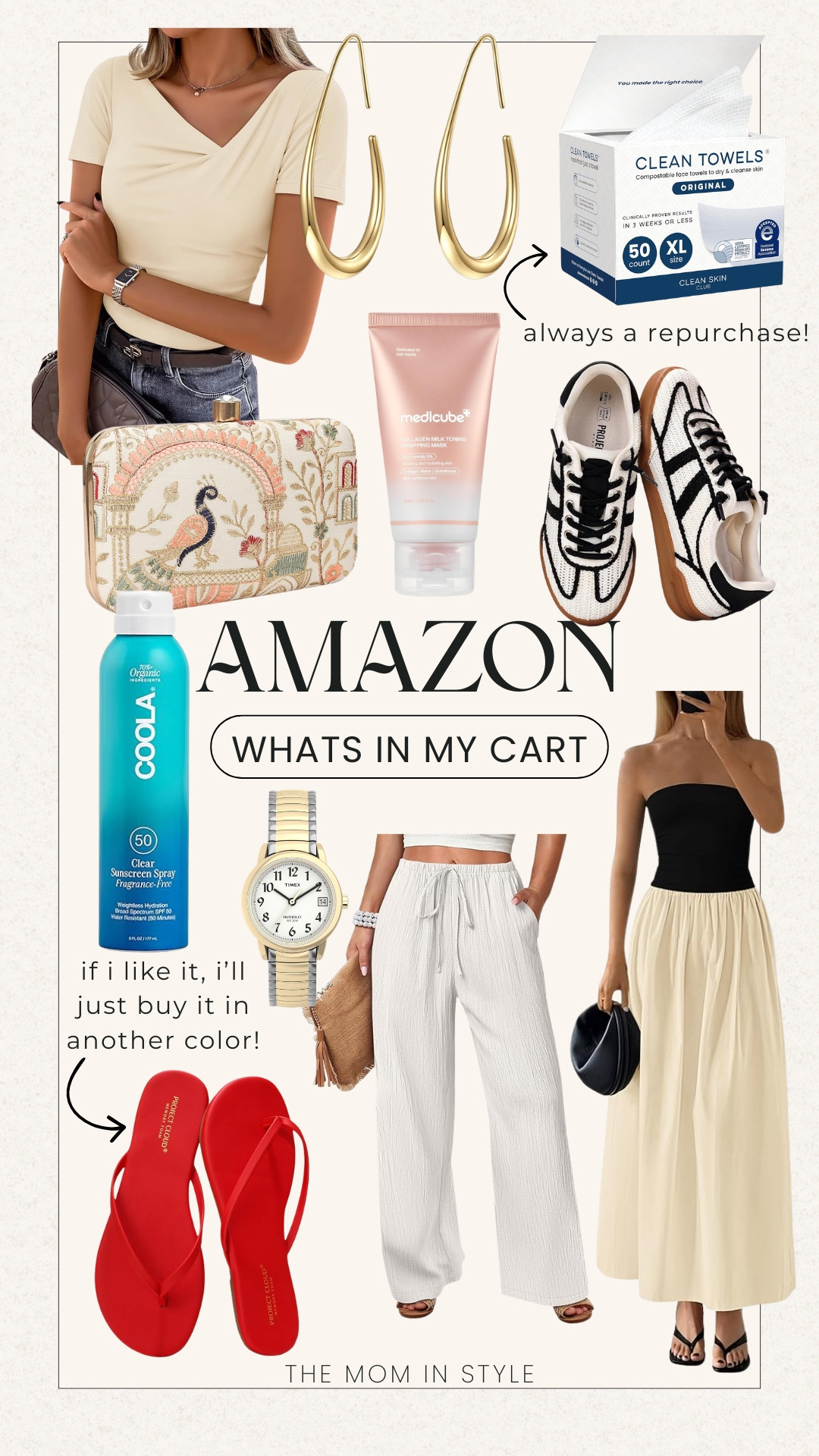 What's in my Amazon cart right now! Wishlist, new arrivals, spring fashion, repurchase beauty, new shoes, mom outfits, themominstyle, vacation must haves

#LTKSeasonal #LTKselfcare #LTKmomlife
