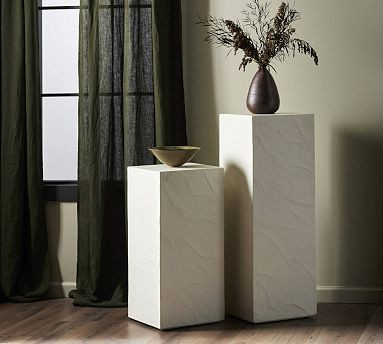 Plaster Pedestal | Pottery Barn (US)