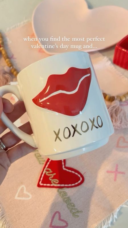 How is this Valentine’s Day mug not viral yet?! It’s perfection! 💋 And it’s only $5!!! 

Target Valentine’s Day find 


#LTKhome #LTKSeasonal