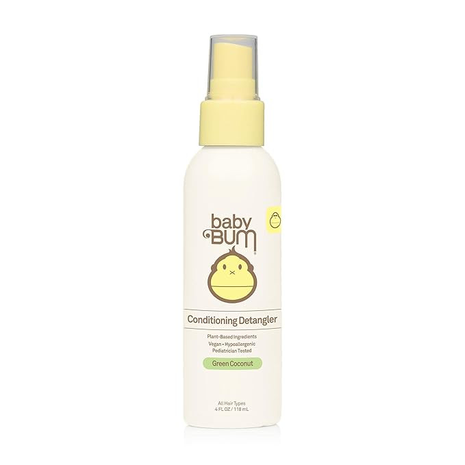 Baby Bum Conditioning Detangler Spray | Leave-In Conditioner Treatment with Soothing Coconut Oil|... | Amazon (US)