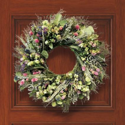 Sweet Annie Eucalyptus Mixed Wreath | Frontgate