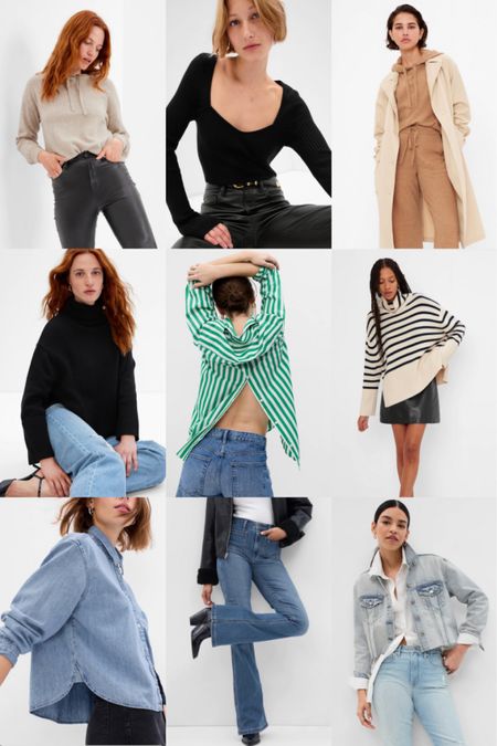 Gap sale picks 🤍
Button up, sweater, denim jacket, cashmere set 

#LTKFind #LTKsalealert #LTKSale
