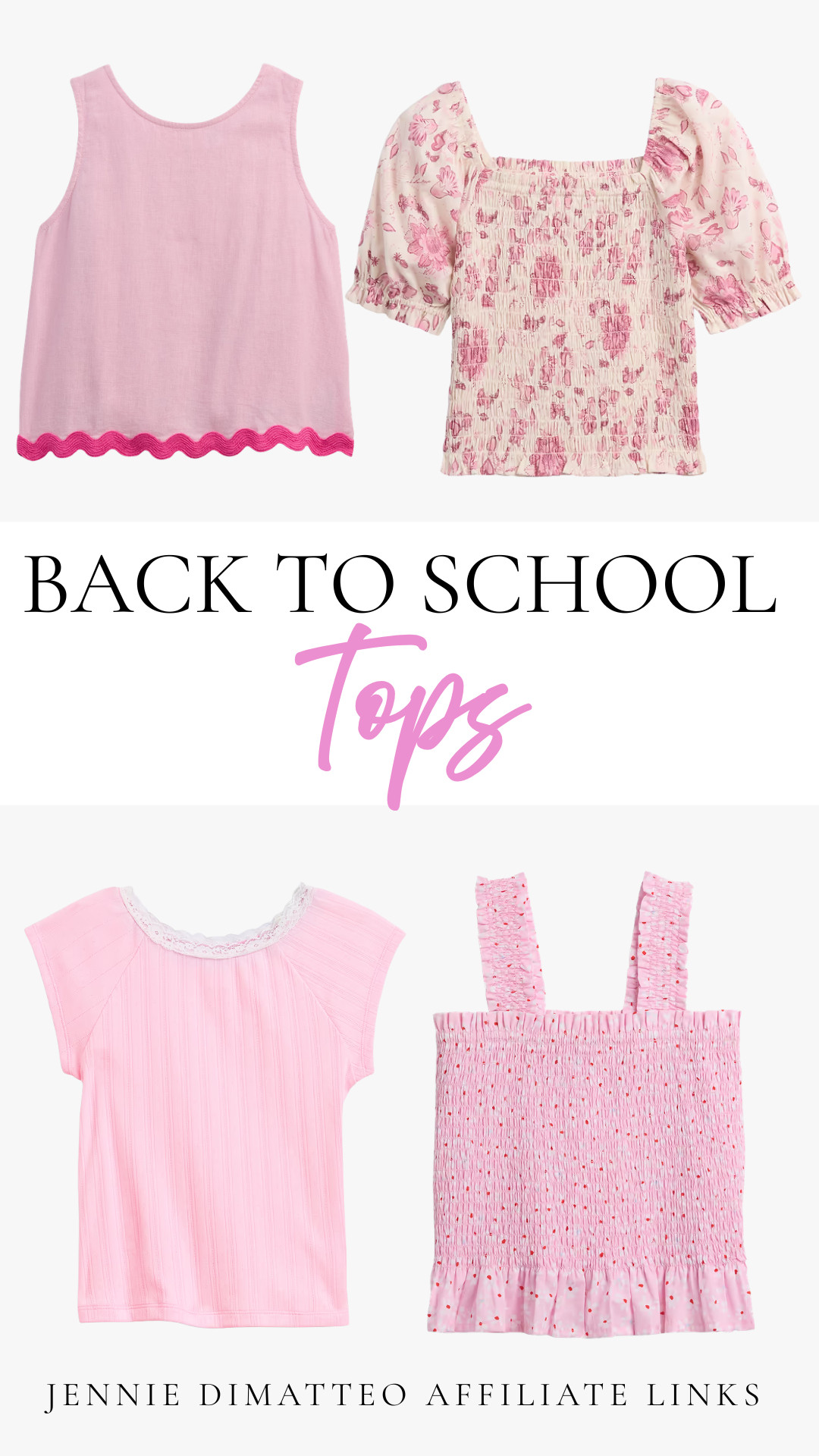 You can never have too many cute basics for the school year! 💗 These tops are perfect for everyday outfits and layering into fall.

#LTKBackToSchool #LTKKids #GirlsStyle #BackToSchool #SchoolStyle #GirlsFashion #SchoolShopping #KidsClothing #LTKFinds #ShopLTK 

 #LTKootd #LTKmomlife #LTKKids