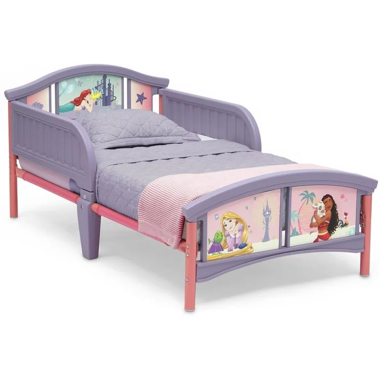Disney Princess Plastic Toddler Bed by Delta Children | Walmart (US)