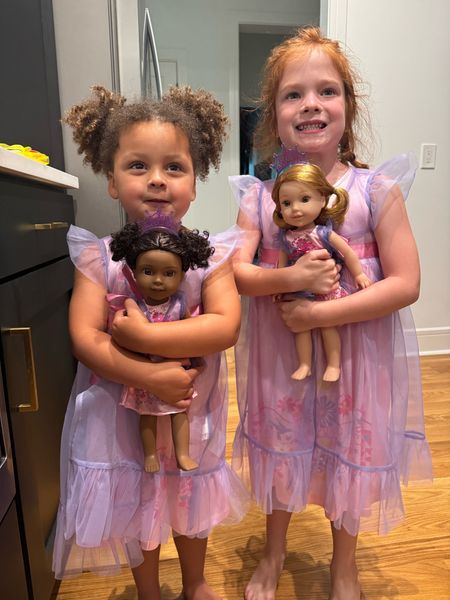 American girl doll Wellie Wishers are so precious. The girls found dolls that looked like them and picked out matching nightgowns with robes. There are many more outfits to choose from and other dolls! 

#LTKGiftGuide #LTKkids #LTKparties