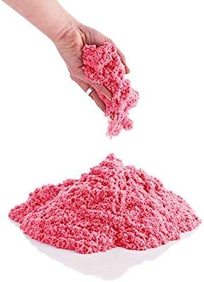 CoolSand Pink 2 Pound Refill Pack -Moldable Indoor Play Sand in Resealable Bag | Amazon (US)