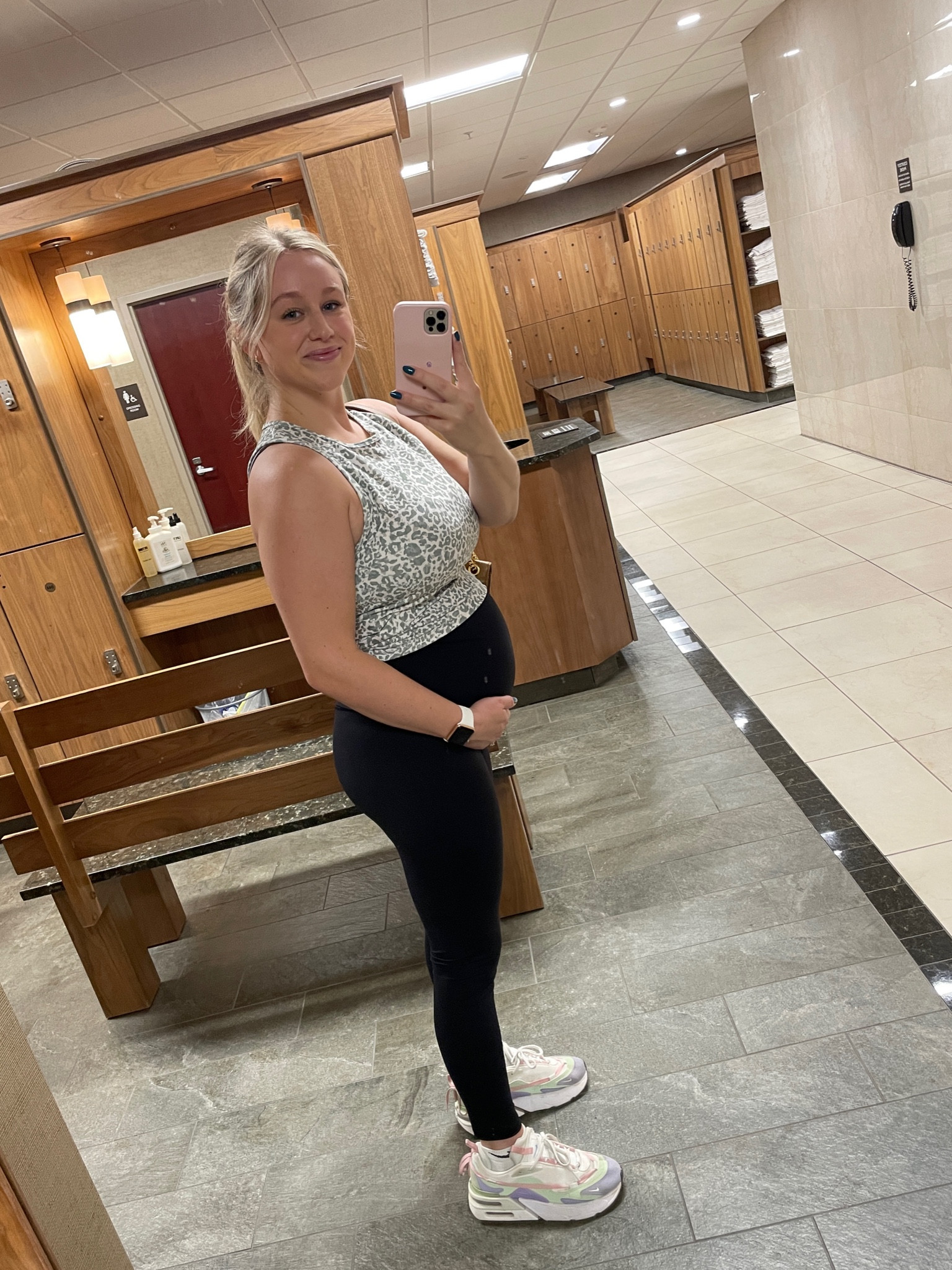 Baby like to workout 💪🏼 I’m not joking around when I say these are JUST like my lululemon leggings I love! Buttery soft and same style just maternity. I am M pre pregnancy and got M in these. They are tts!#maternityleggings #maternity #maternityworkout #maternityfit #bumpfit #bumpworkout #bumpleggings #lululemondupe #lululemonmaternity 

#LTKstyletip #LTKfit #LTKbump