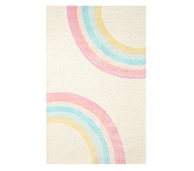 Rainbows Rug | Pottery Barn Kids