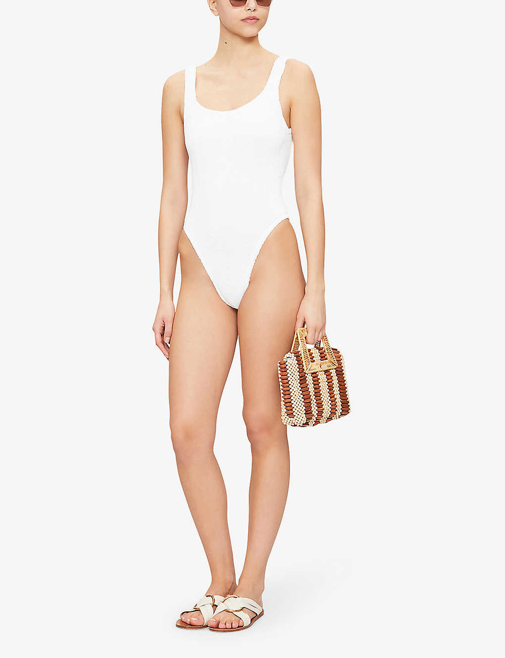 Strappy swimsuit | Selfridges