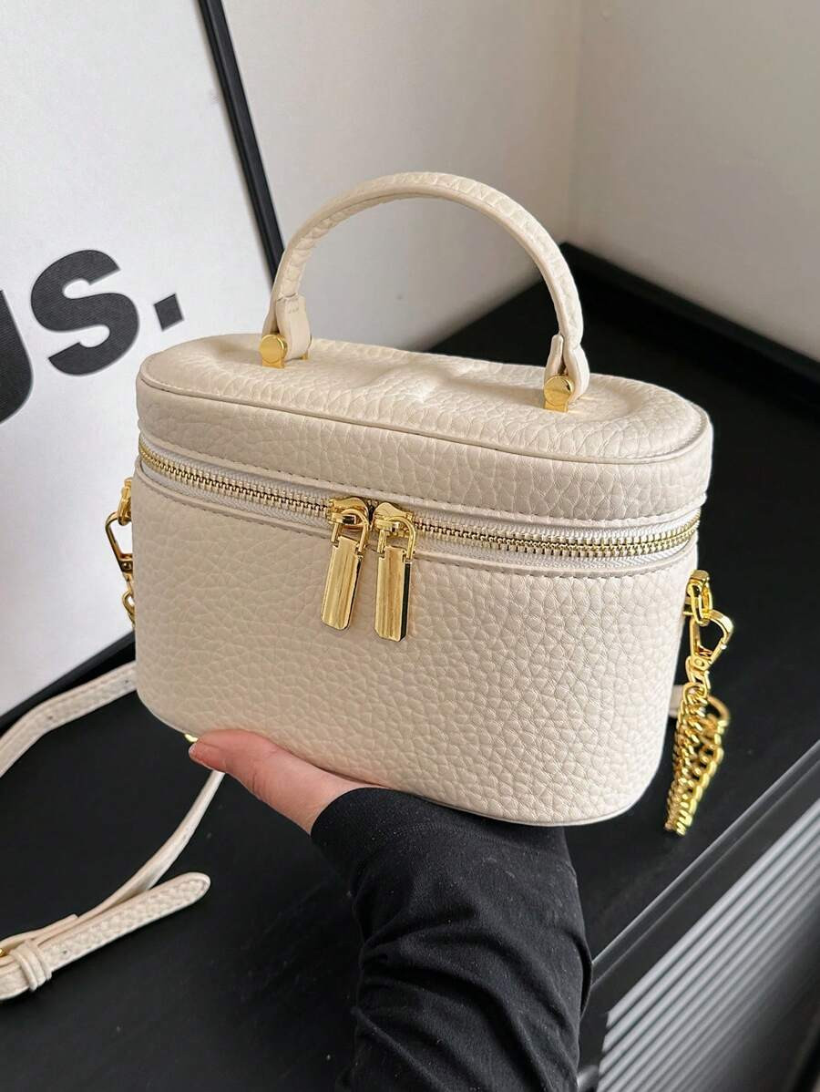 Women's Autumn Winter New PU Large Capacity Simple Fashion Bucket Bag Shoulder Bag Crossbody Bag | SHEIN