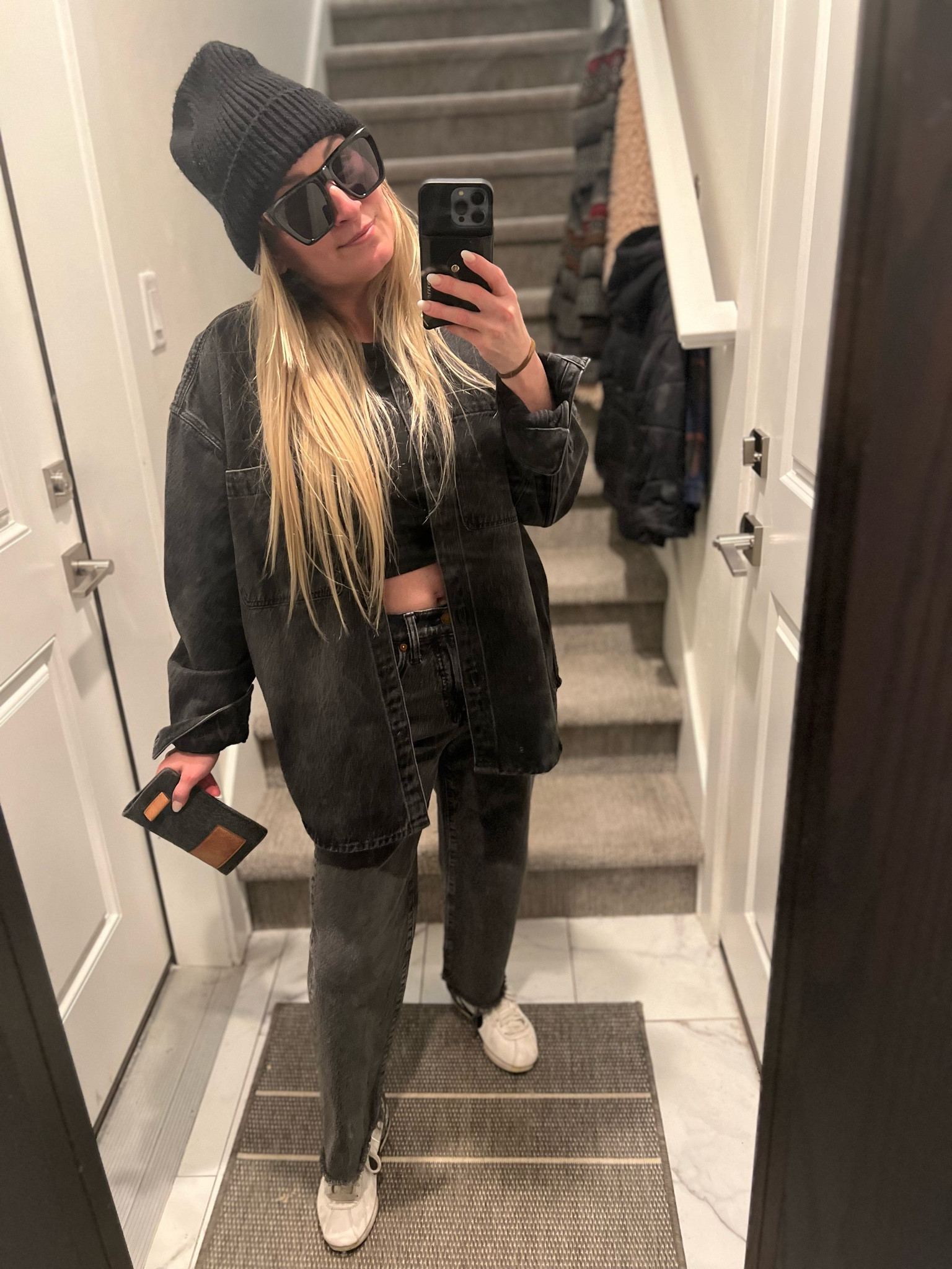 All black denim for the win… it’s warming here in Park City and it feels good to have a tank top on and now thermals! 😂🥳☀️

#LTKU #LTKSeasonal #LTKstyletip