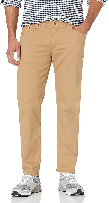 Amazon Essentials Mens Straight-Fit 5-Pocket Stretch Twill Pant | Amazon (CA)