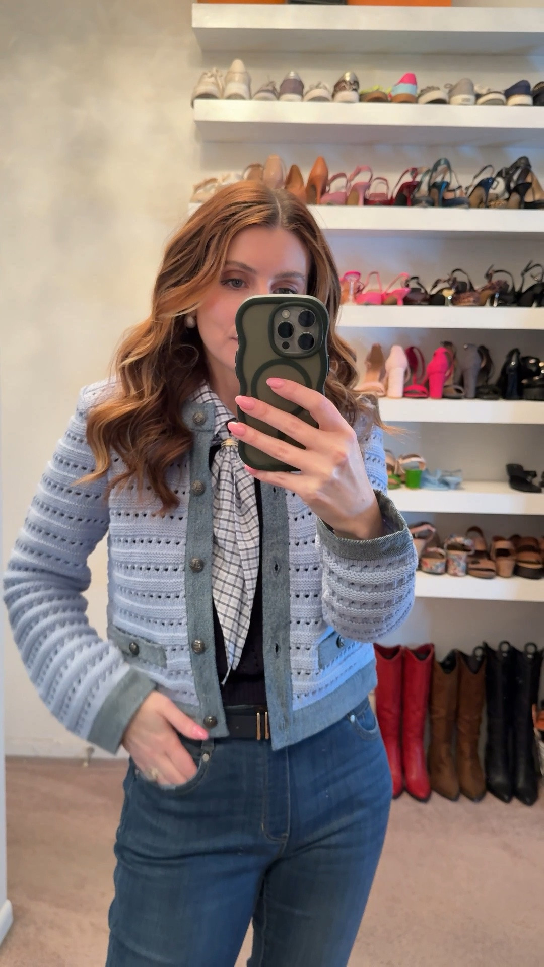 What I wore to work today

Steve Madden Cardigan Sweater (size small)
Steve Madden Sweater Vest (size small)
Liverpool Straight Leg Jeans (size 4)

workwear outfit, casual outfit, summer shoes, casual office look, office look, easy outfit, Spring outfits 2026

#LTKootd #LTKSaleAlert #LTKWorkwear