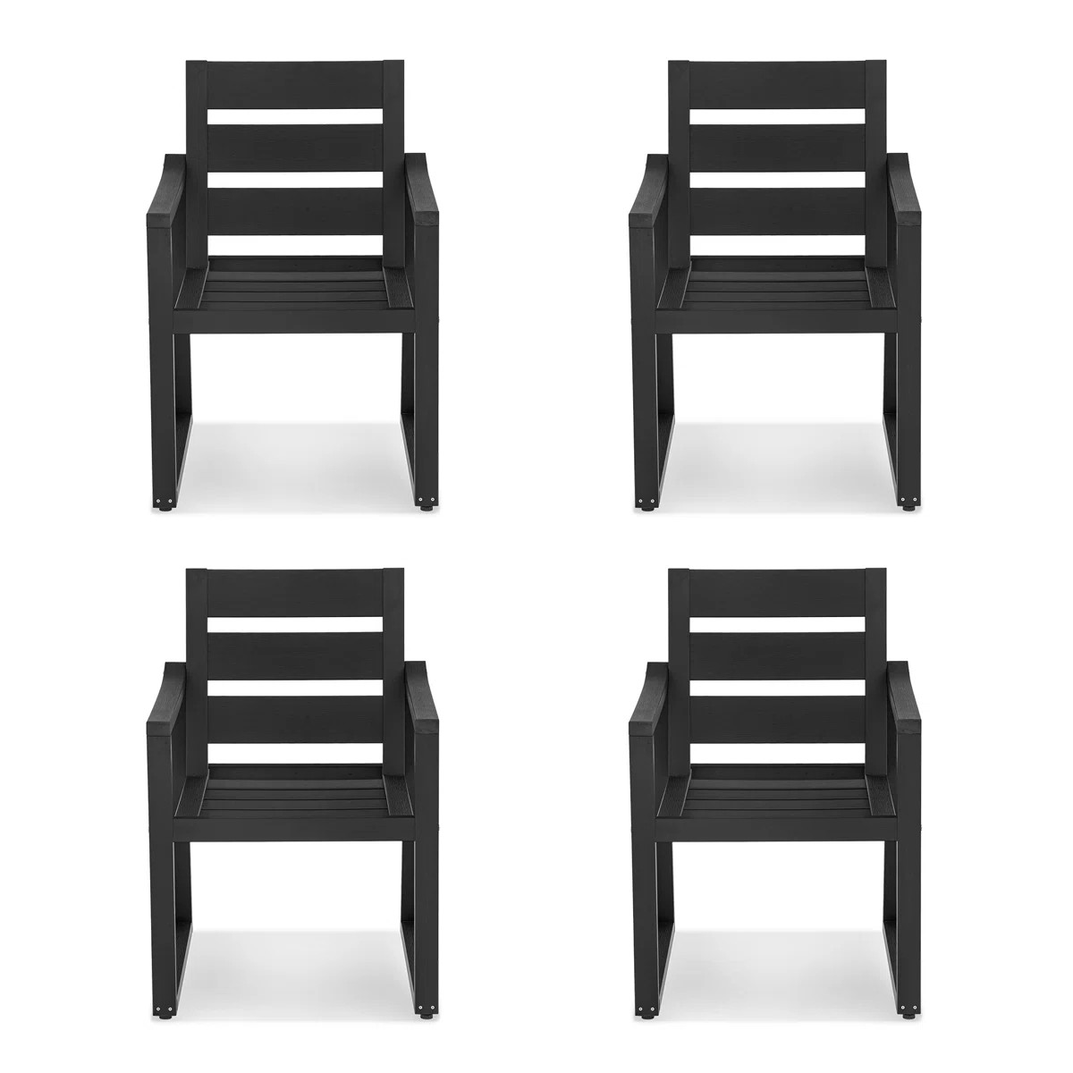 Barner Outdoor Furniture Dining Room Patio Chair With HDPS Material | Wayfair North America