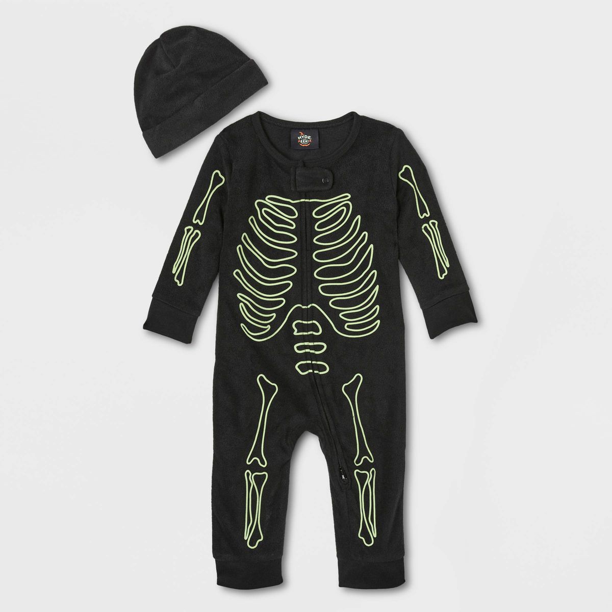 Baby Glow-In-The-Dark Skeleton Halloween Matching Family Footed Pajamas - Hyde And EEK! Boutique... | Target