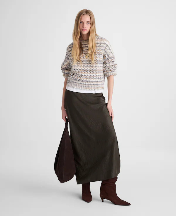 Satin Maxi Slip Skirt | Madewell