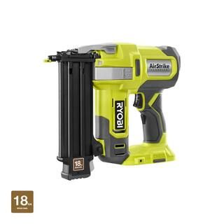 ONE+ 18V 18-Gauge Cordless AirStrike Brad Nailer (Tool Only) | The Home Depot