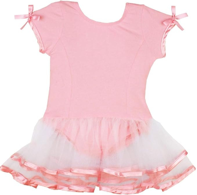 RuffleButts Girls Dancewear Signature Tutu Leotard | Amazon (US)