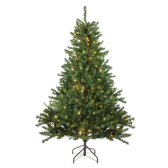 Northlight 6' Prelit Artificial Christmas Tree Medium Canadian Pine - Candlelight LED Lights | Target