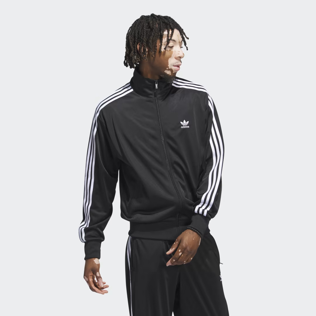adidas Adicolor Classics Firebird Track Jacket Black 2XL Mens | adidas (US)