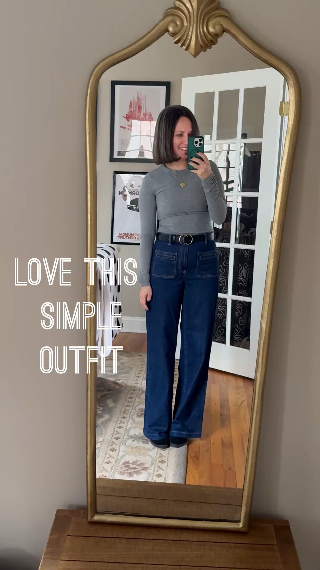 Simple late winter ootd. Top from Nordstrom, jeans from Macy’s, waterproof Blondo boots. I like having one pair of jeans that are too long for me, they look great with heeled shoes. 

#LTKOver40 #LTKdayinmylife #LTKSeasonal