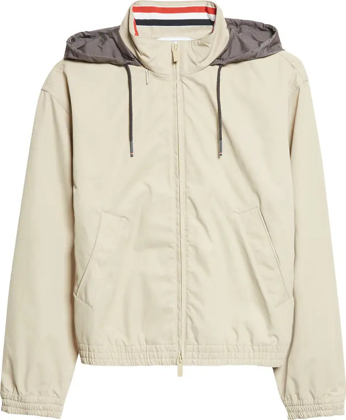 Track Jacket with Stowaway Hood | Nordstrom