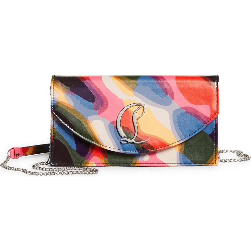Christian Louboutin Loubi54 Clutch in M251 Multi/Silver at Nordstrom Rack | Nordstrom Rack
