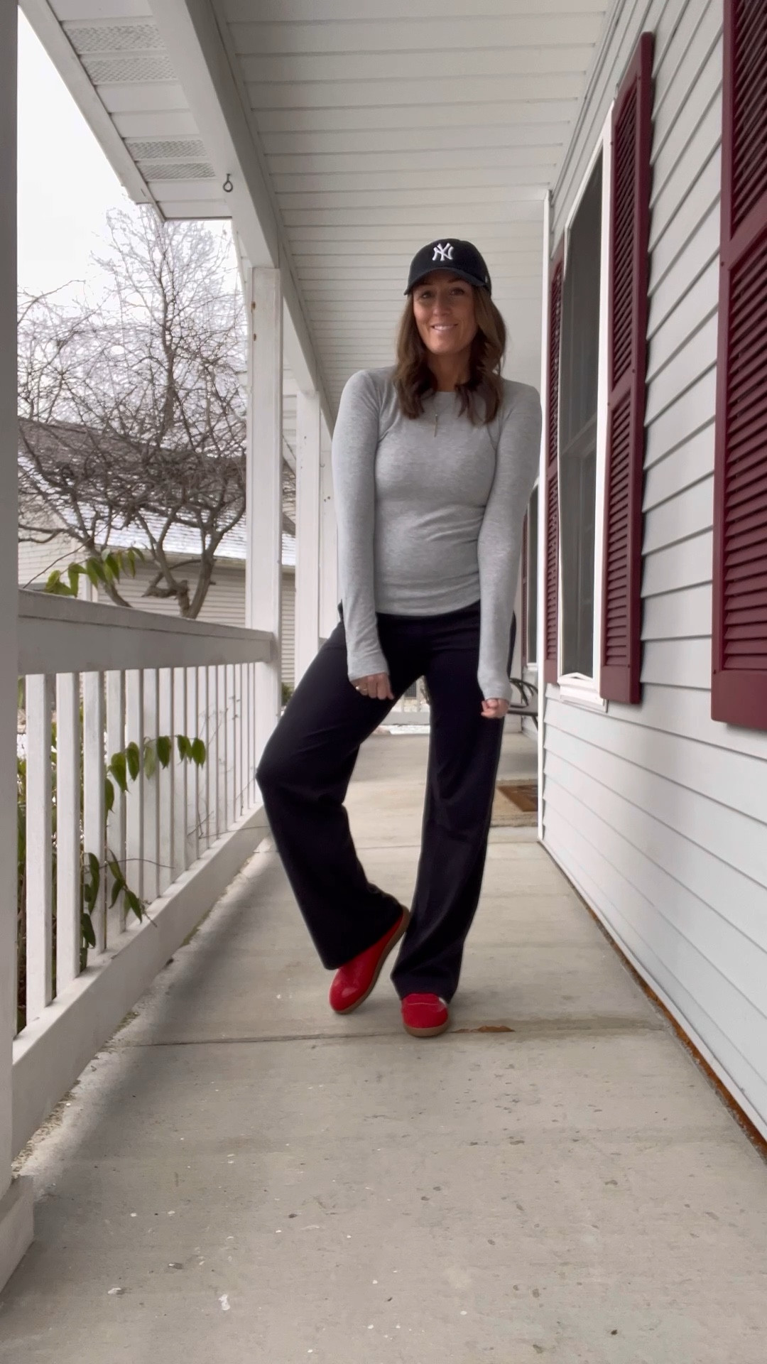 Top is a medium. 
Pants are a medium, 33” inseam. 

Everyday outfits. Easy outfits. Easy outfit ideas. Neutral basics. Winter outfits. Winter outfit idea. Casual outfits. Basic mom outfit. Casual outfit idea. Casual outfit. Everyday outfit. Mom outfit. Street style. 


#LTKFindsUnder100 #LTKSeasonal #LTKFindsUnder50