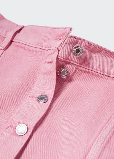 Minijupe en jean boutons | MANGO (FR)