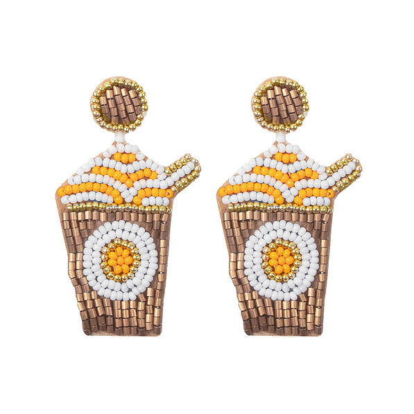 Pumpkin Spice Earrings | Marleylilly