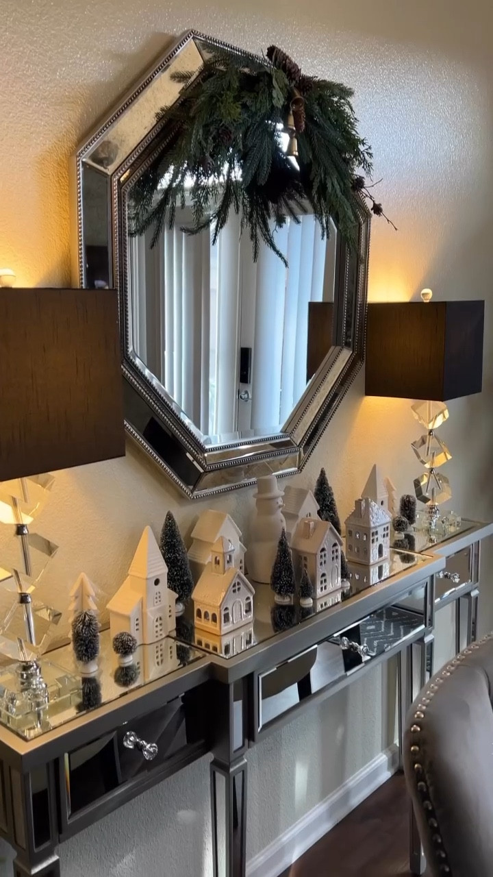 Christmas Village Console Styling 

#LTKVideo #LTKHoliday #LTKhome