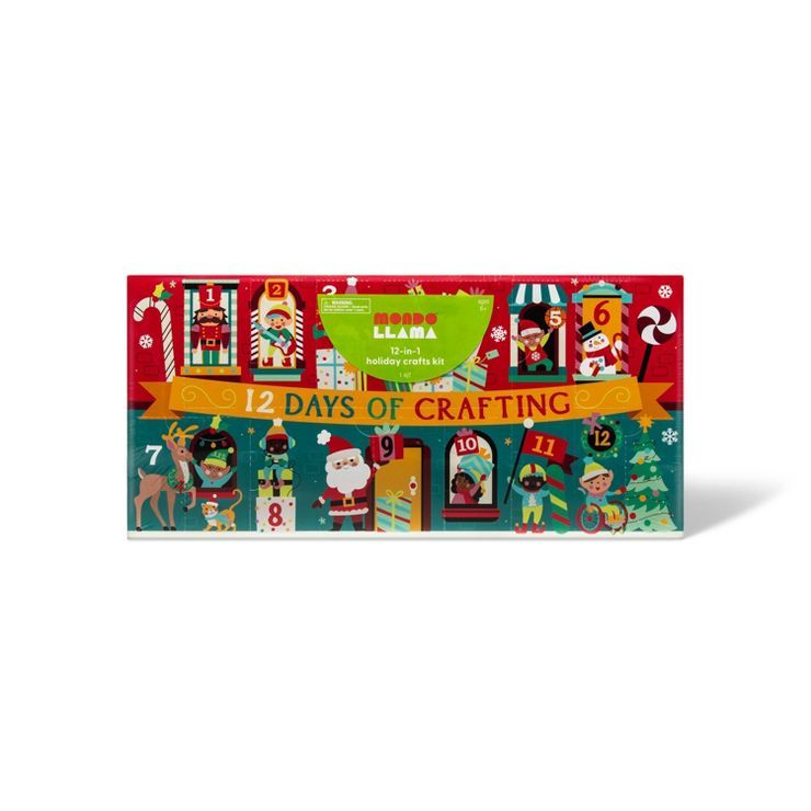 Holidays 12 Days of Crafting Kit - Mondo Llama™ | Target